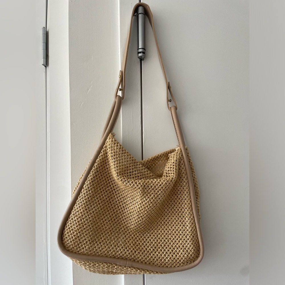 Cute beach / summer bag.  Bought in Southeast Asia